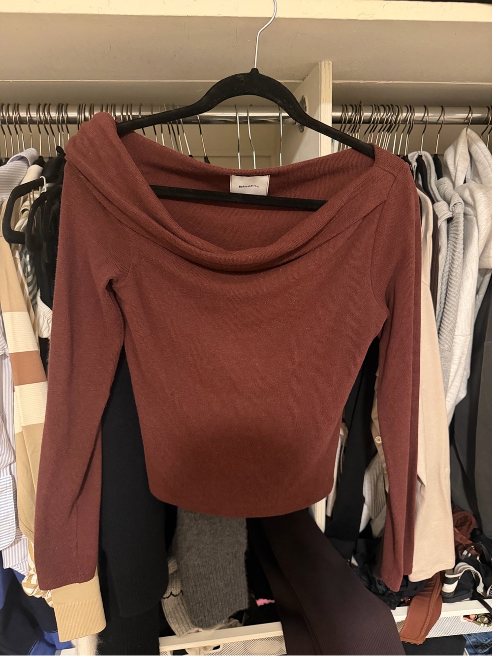 Reformation Elio Knit Top - Size M
